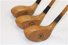 Bullseye Wooden Driver, Brassie & Spoon