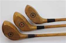 Bullseye Wooden Driver, Brassie & Spoon