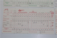Sandy Lyle, Tom Kite & (10) Others Signed 1998 Las Vegas Invitational Official Scorecards