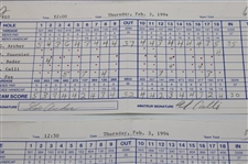 Bob Goalby, Billy Casper & (8) Others Signed 1994 Royal Caribbean Classic Pro Am Official Scorecards