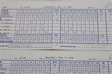 Bob Goalby, Billy Casper & (8) Others Signed 1994 Royal Caribbean Classic Pro Am Official Scorecards