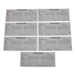 Tom Watson, Greg Norman & (12) Others Signed 1996 Harbour Town Pro Am Official Scorecards