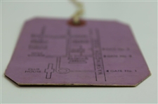 Jack Nicklaus Signed 1959 Masters Sunday Final Rd Ticket #330 w/'Masters Debut' JSA ALOA