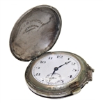 Dunlop Mesh Ball Cover Swiss Made Pocket Watch 