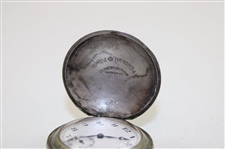 Dunlop Mesh Ball Cover Swiss Made Pocket Watch 