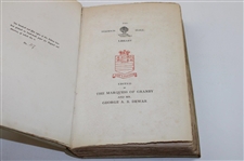 1901 'Out Door Games Cricket And Golf' Limited Edition Book by Lyttelton