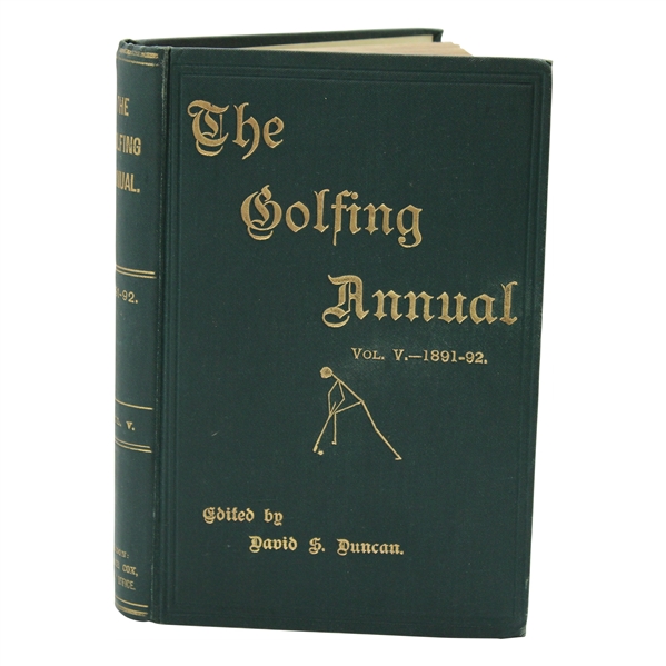 The Golfing Annual 1891-92