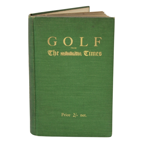 1912 Golf From The Times Book by Bernard Darwin