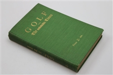 1912 'Golf From The Times' Book by Bernard Darwin