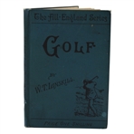 1895 Golf The All England Series 3rd Edition by W. T. Linskill