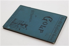1895 'Golf The All England Series' 3rd Edition by W. T. Linskill