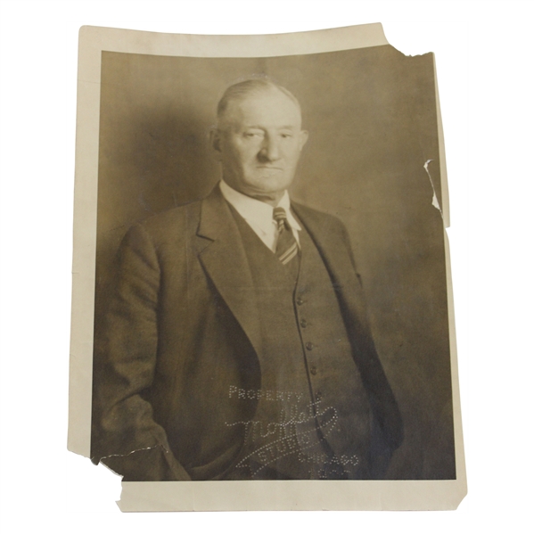 Honus Wagner Original Moffett Studio Portrait Photo