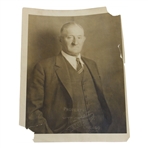 Honus Wagner Original Moffett Studio Portrait Photo