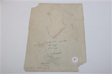 Honus Wagner Original Moffett Studio Portrait Photo