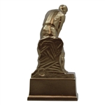 1929 Cole Creek Country Club 3rd Flight Trophy w/ Bobby Jones Likeness