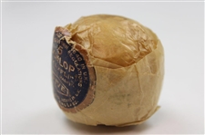 c. 1920's Dunlop Maxfli Five Wrapped Mesh Golf Ball