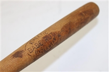 1927 Babe Ruth Athletic Underwear Bat