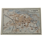 1927 St. Andrews Map Card