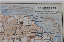 1927 St. Andrews Map Card