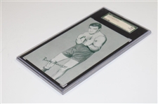1947-66 Exhibits Rocky Marciano Rookie Card SGC VG-EX 4