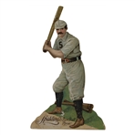 c.1896 Spalding Baseball Player Die Cut