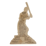 c.1896 Spalding Baseball Player Die Cut