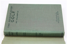 1923 'The Principles of Golf' Book by M.J. Astle