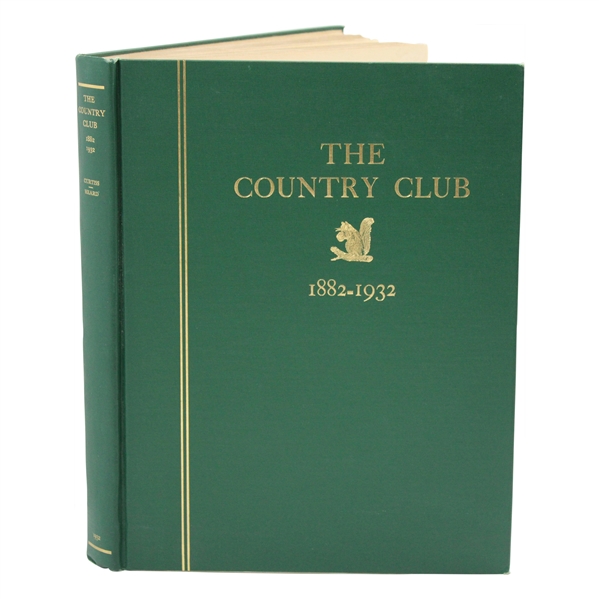 1932 The Country Club 1882-1932 1st Edition Book by Frederic Curtiss & John Heard