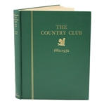 1932 The Country Club 1882-1932 1st Edition Book by Frederic Curtiss & John Heard