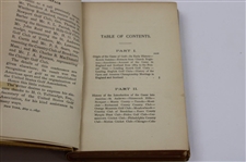 1895 'Golf In America - A Practical Manual' First Edition Book by James P. Lee