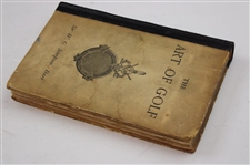 1887 'The Art Of Golf' First Edition Book by W. G. Simpson