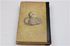 1887 'The Art Of Golf' First Edition Book by W. G. Simpson