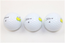 2017 Masters Tournament Titleist Pro-V1 Dozen Golf Balls in Original Box