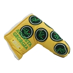 Scotty Cameron Titleist 2012 "Augusta, Georgia - Dancing Crowns" Ltd Ed Yellow Putter Head Cover