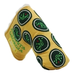 Scotty Cameron Titleist 2012 Augusta, Georgia - Dancing Crowns Ltd Ed Yellow Putter Head Cover