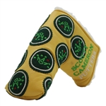 Scotty Cameron Titleist 2012 Augusta, Georgia - Dancing Crowns Ltd Ed Yellow Putter Head Cover