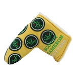 Scotty Cameron Titleist 2012 Augusta, Georgia - Dancing Crowns Ltd Ed Yellow Putter Head Cover