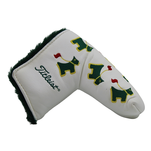 Scotty Cameron Scottie Dogs With Masters Flags Fine Milled Putter Cover