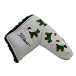 Scotty Cameron Scottie Dogs With Masters Flags Fine Milled Putter Cover