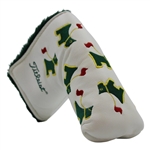 Scotty Cameron Scottie Dogs With Masters Flags Fine Milled Putter Cover