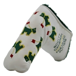 Scotty Cameron Scottie Dogs With Masters Flags Fine Milled Putter Cover