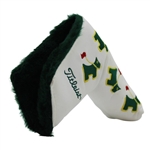 Scotty Cameron Scottie Dogs With Masters Flags Fine Milled Putter Cover