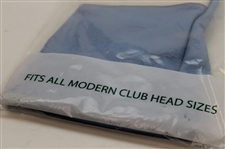 Masters Tournament Blue/White Premium Leather Driver & Putter Head Covers - Unopened