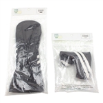 Masters Tournament Black/White Premium Leather Driver & Putter Head Covers - Unopened