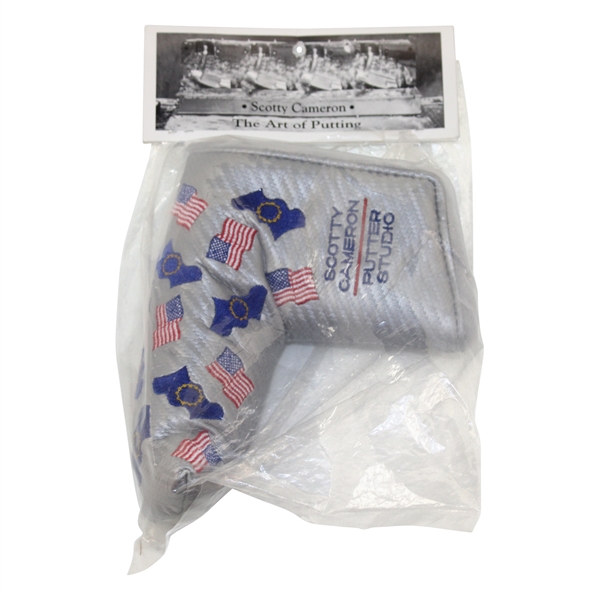 Scotty Cameron Titleist 2004 "Ryder Cup" Team USA/Europe Flags Putter Head Cover - Unopened