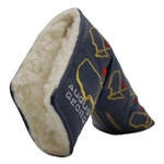 2016 Scotty Cameron Masters Tournament Limited Edition Navy Leather Putter Cover in Box