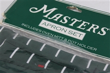 Unique Masters Tournament Apron Set w/Apron, Oven Mitt & Pot Holder - Unopened