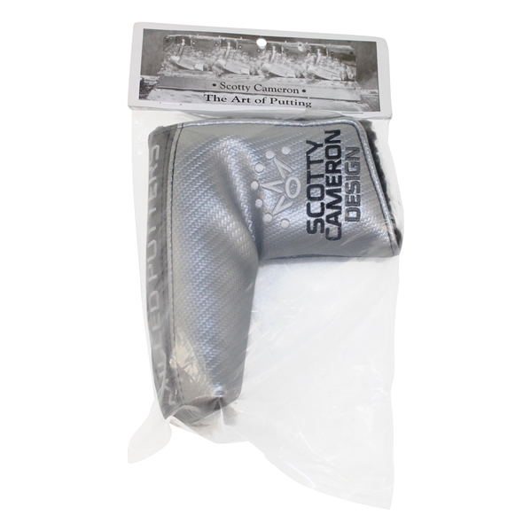 Scotty Cameron Titleist Silver "Scotty Cameron Design" Putter Head Cover - Unopened
