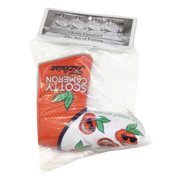 Scotty Cameron Titleist 2015 "Ponte Vedra Beach, Fl." Oranges Putter Head Cover - Unopened