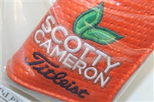 Scotty Cameron Titleist 2015 Ponte Vedra Beach, Fl. Oranges Putter Head Cover - Unopened